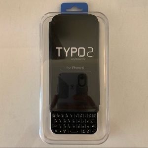 Typo 2 iPhone 6 Case and Keyboard